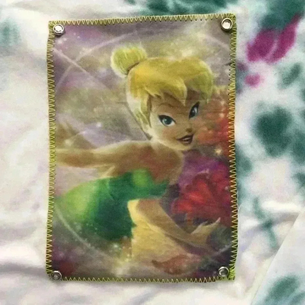 Disney Tinker bell Tie dye shirt girls M